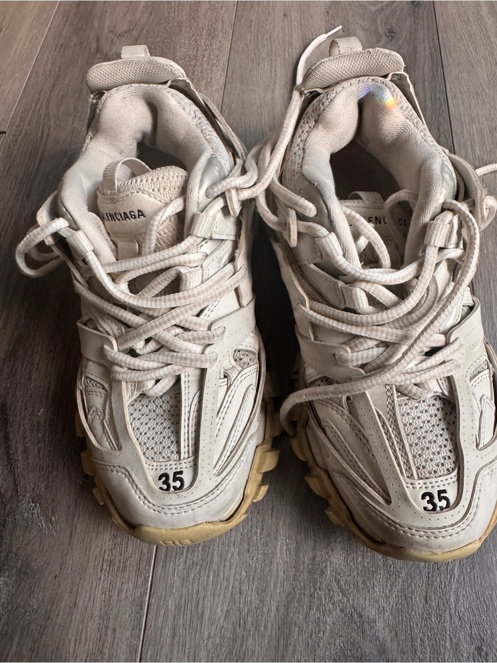 Balenciaga track shoes size 35